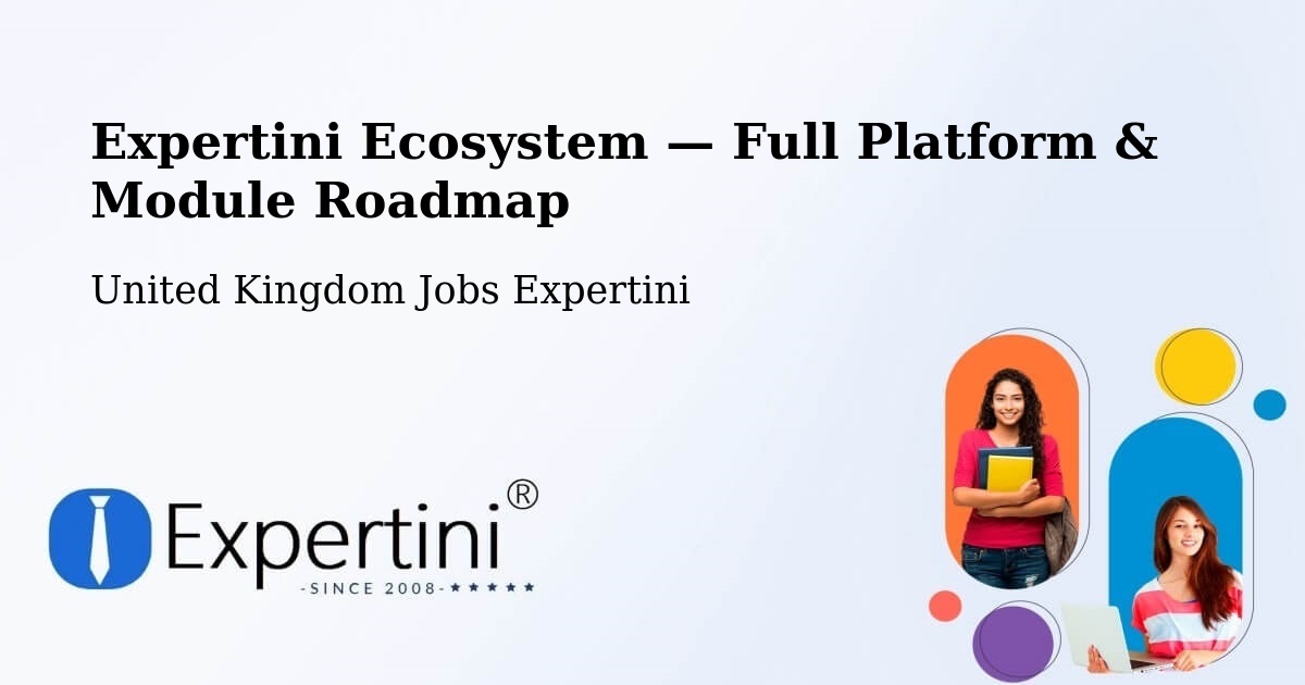Expertini Ecosystem — Full Platform & Module Roadmap – Ryde